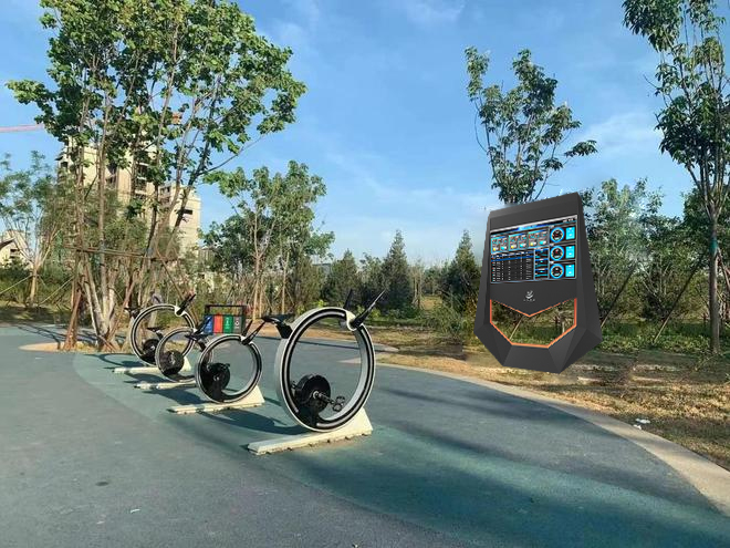 公園競(jìng)速單車(chē)